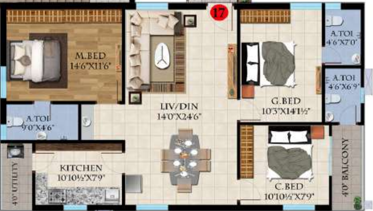Floor Plan riddhis taranto Floor Plan Floor Plan