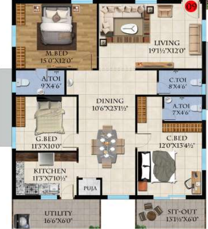 Floor Plan riddhis taranto Floor Plan Floor Plan