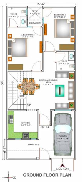  krishna-grand Floor Plan Ground Floor Plan