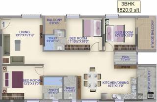 Floor Plan  vivekananda-heights Floor Plan Floor Plan