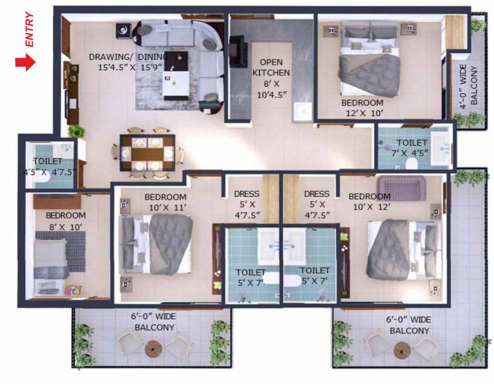 Floor Plan hills apartments Floor Plan Floor Plan
