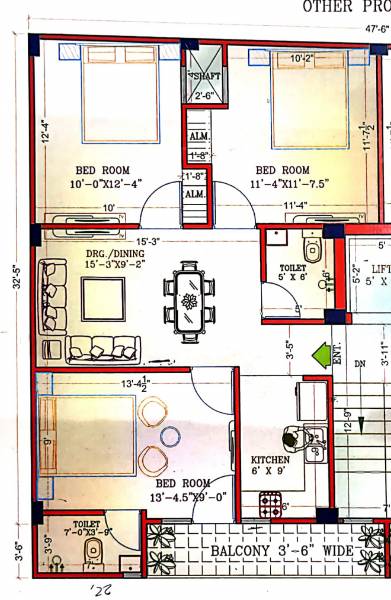  burari-heights Floor Plan Floor Plan