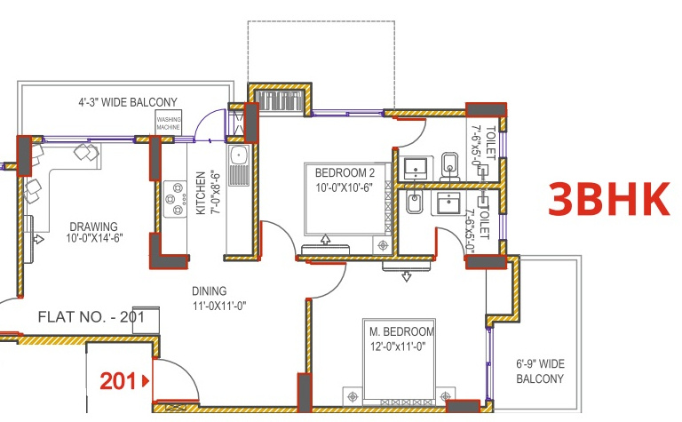 Floor Plan shree shivgauri residency phase 1 Floor Plan Floor Plan