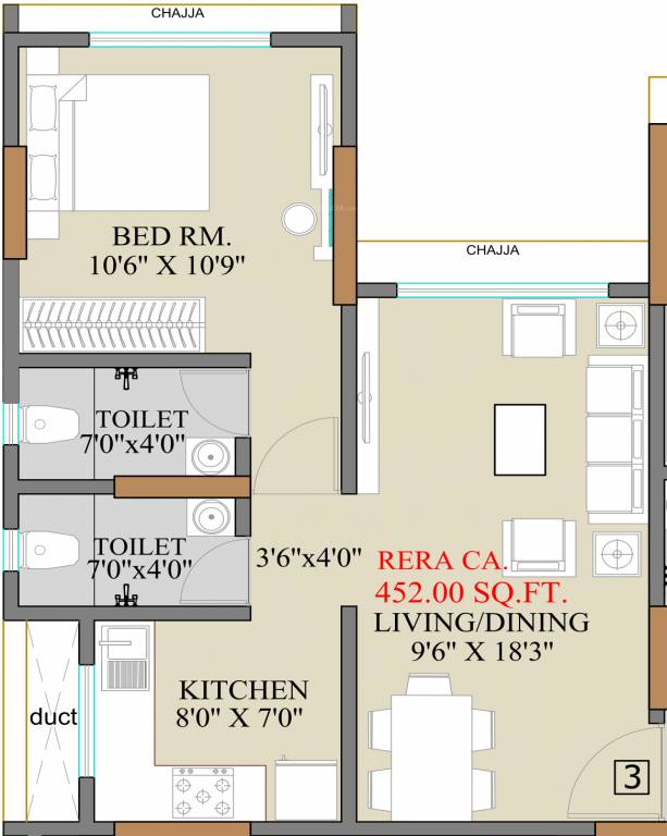  rajanigandha chsl Floor Plan Floor Plan