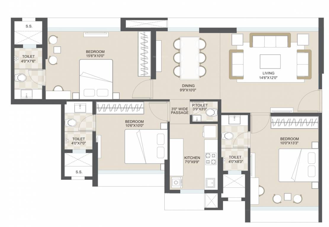 Floor Plan avenue 15 Floor Plan Floor Plan
