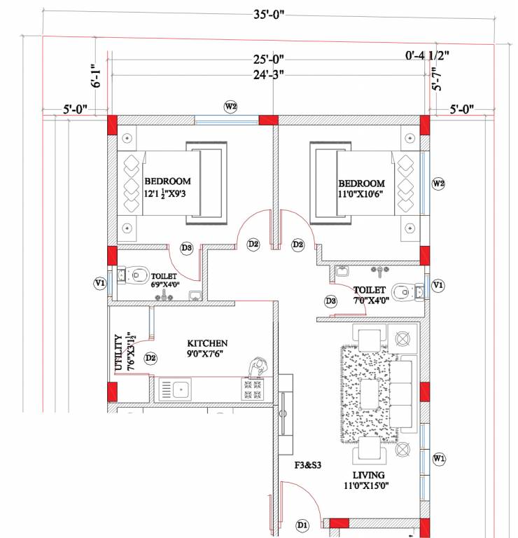 Floor Plan vishal flats Floor Plan Floor Plan