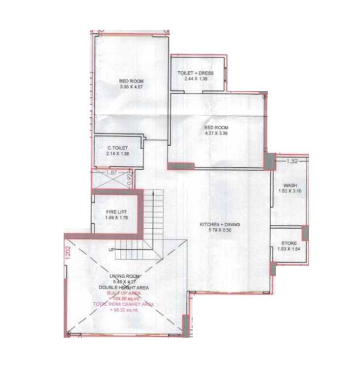 Lower Level Penthouse Plan prestige moneta Floor Plan Lower Level Penthouse Plan