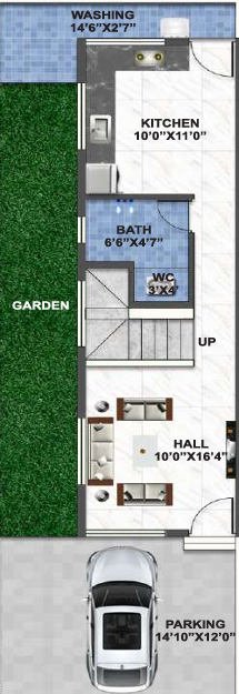  natures paradise Floor Plan Ground Floor Plan