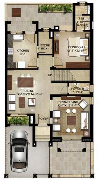  garden bay villa Floor Plan Lower Ground Floor Plan