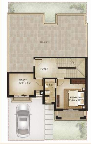  garden bay villa Floor Plan First Floor Plan