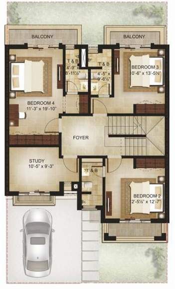  garden bay villa Floor Plan First Floor Plan