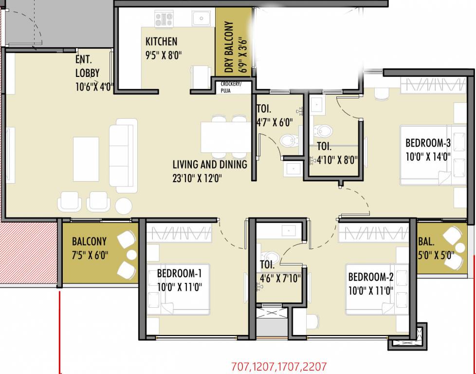  downtown Floor Plan Floor Plan