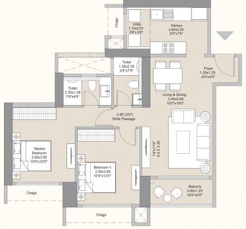 Floor Plan evara heights Floor Plan Floor Plan