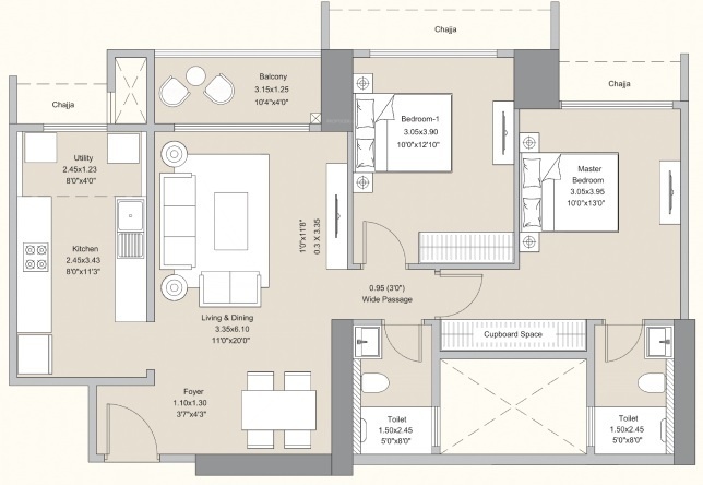 Floor Plan evara heights Floor Plan Floor Plan