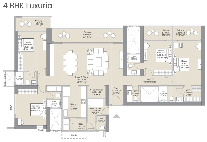 Floor Plan evara heights Floor Plan Floor Plan