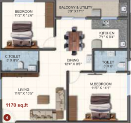 Floor Plan raghavendras-tiara Floor Plan Floor Plan