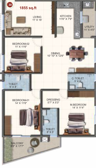 Floor Plan raghavendras tiara Floor Plan Floor Plan