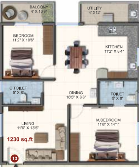 Floor Plan raghavendras tiara Floor Plan Floor Plan