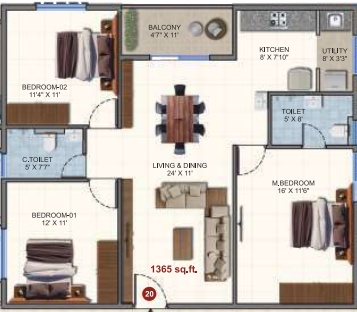 Floor Plan raghavendras tiara Floor Plan Floor Plan