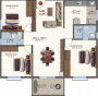 Floor Plan  raghavendras-tiara Floor Plan Floor Plan