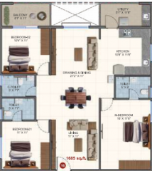  raghavendras-tiara Floor Plan Floor Plan