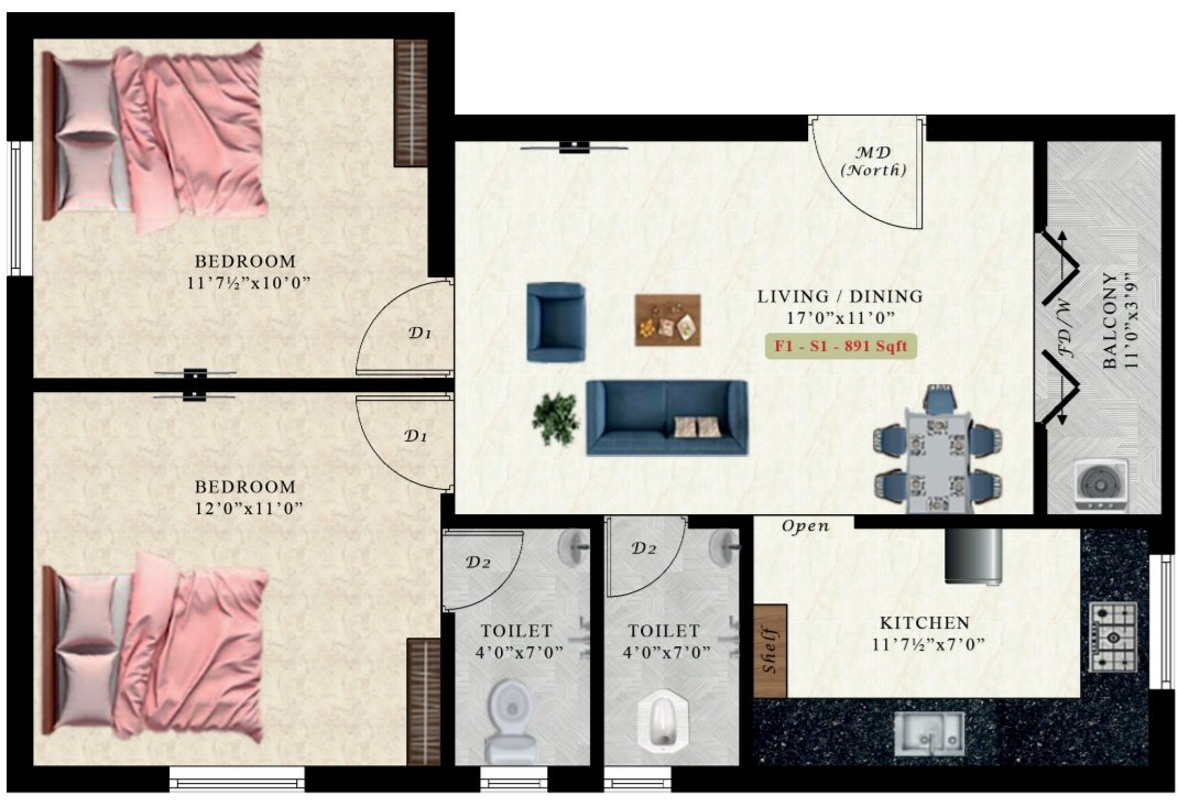  quartz Floor Plan Floor Plan
