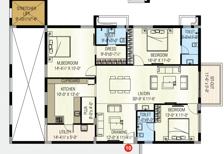  badri jishnu nivas Floor Plan Floor Plan