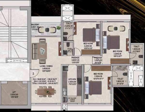  vogue-77 Floor Plan Floor Plan