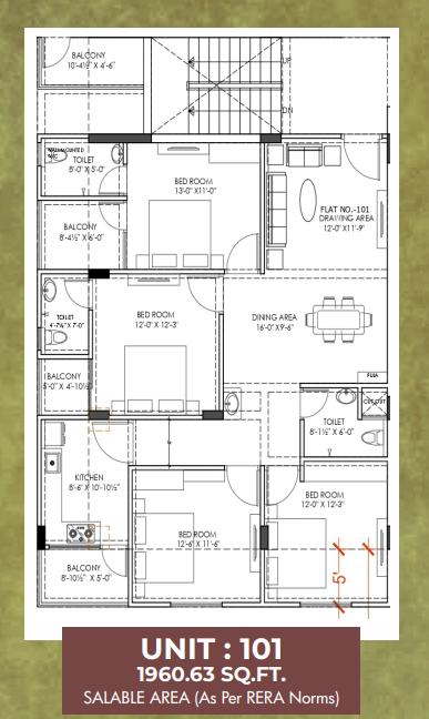 Floor Plan vinayak homes ii Floor Plan Floor Plan