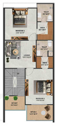 sagar sunrise bungalows Floor Plan First Floor Plan