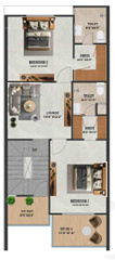 sagar sunrise bungalows Floor Plan First Floor Plan