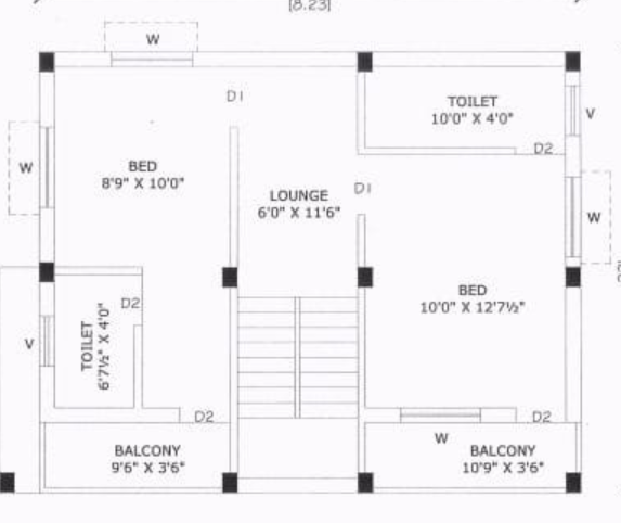  bhavani-villa Floor Plan First Floor Plan
