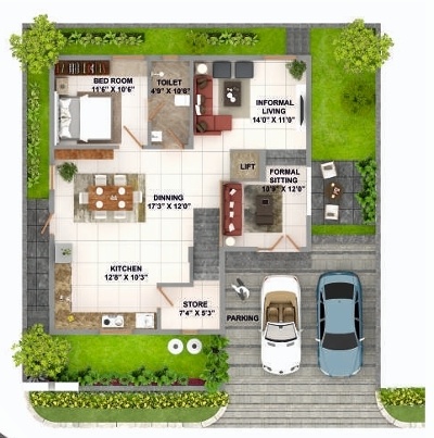  vishal sanjivini phase1 Floor Plan Lower Ground Floor Plan