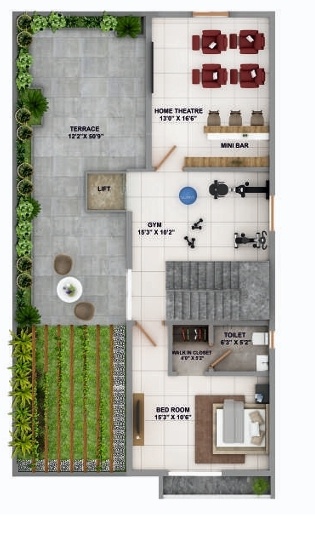 Second Floor Plan vishal sanjivini phase1 Floor Plan Second Floor Plan