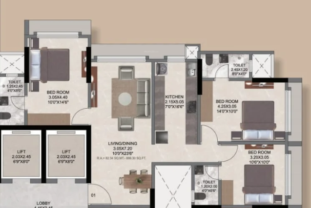 Floor Plan vatika Floor Plan Floor Plan