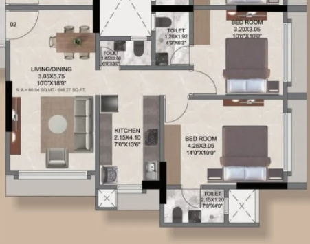  vatika Floor Plan Floor Plan
