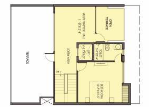 Terrace Floor Plan the hemisphere phase 1 golf villas Floor Plan Terrace Floor Plan