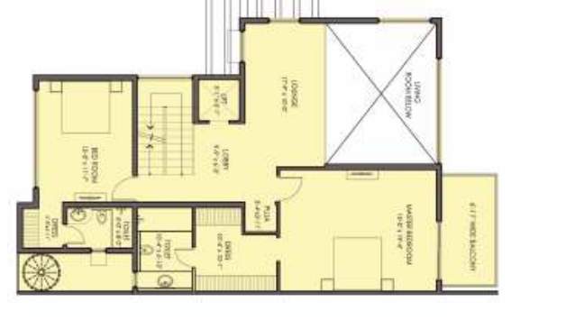 the hemisphere phase 1 golf villas Floor Plan First Floor Plan