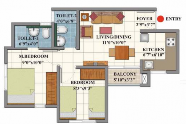  rainbow-heights Floor Plan Floor Plan