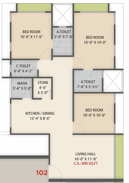  aagam heights lotus Floor Plan Floor Plan