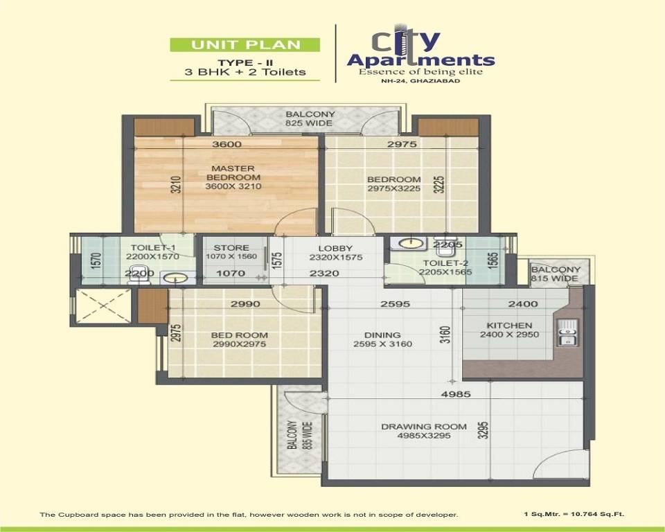 Floor Plan city apartment ghaziabad Floor Plan Floor Plan