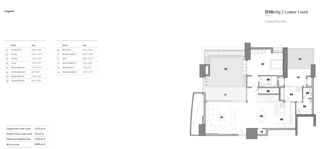  pursuit of a radical rhapsody  Floor Plan Lower Level Duplex Plan
