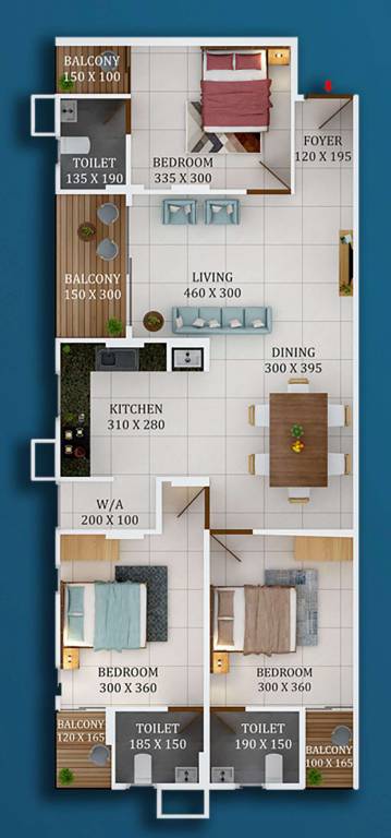 Floor Plan pearl view apartments Floor Plan Floor Plan