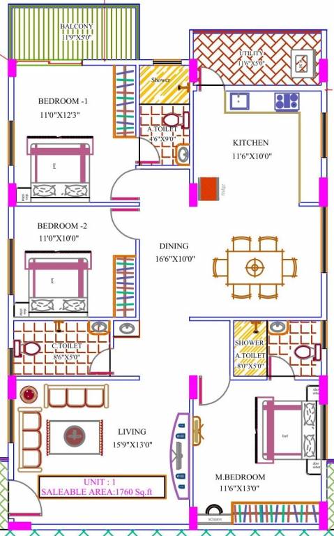 Floor Plan navakruthi garden bay Floor Plan Floor Plan