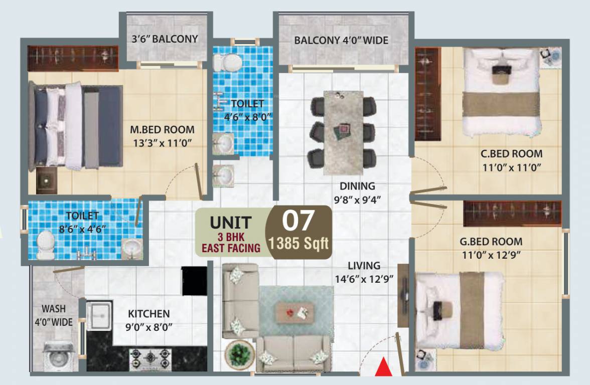  green nest Floor Plan Floor Plan
