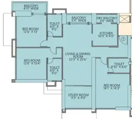 Floor Plan sky blu Floor Plan Floor Plan