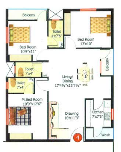 Floor Plan hitech residency Floor Plan Floor Plan