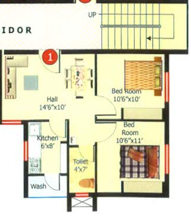 Floor Plan hitech residency Floor Plan Floor Plan