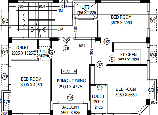 Floor Plan 1a shahnagar road Floor Plan Floor Plan