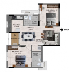  udyana-at-tvs-emerald-aaranya Floor Plan Floor Plan